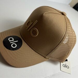 ALO Yoga Brown Mesh Cap